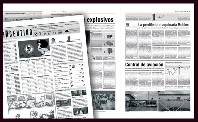 Diseño de diario, 2006